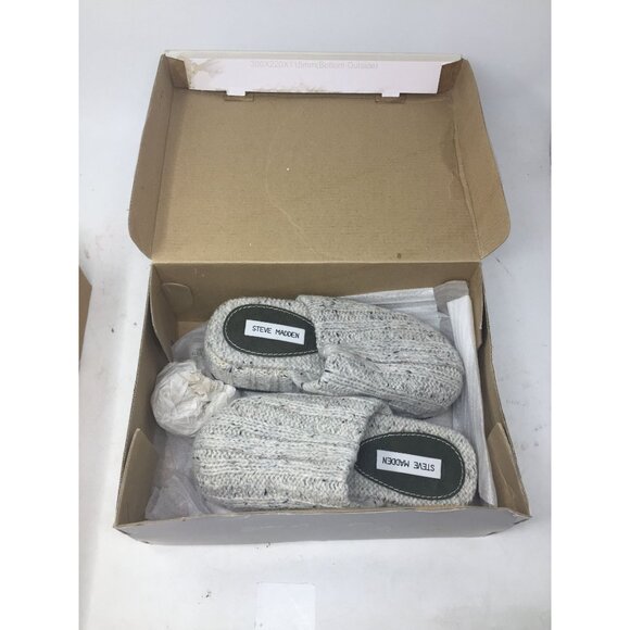 Women's Steve Madden Sweater Clog Slippers Size 6 with Box - Picture 2 of 13
